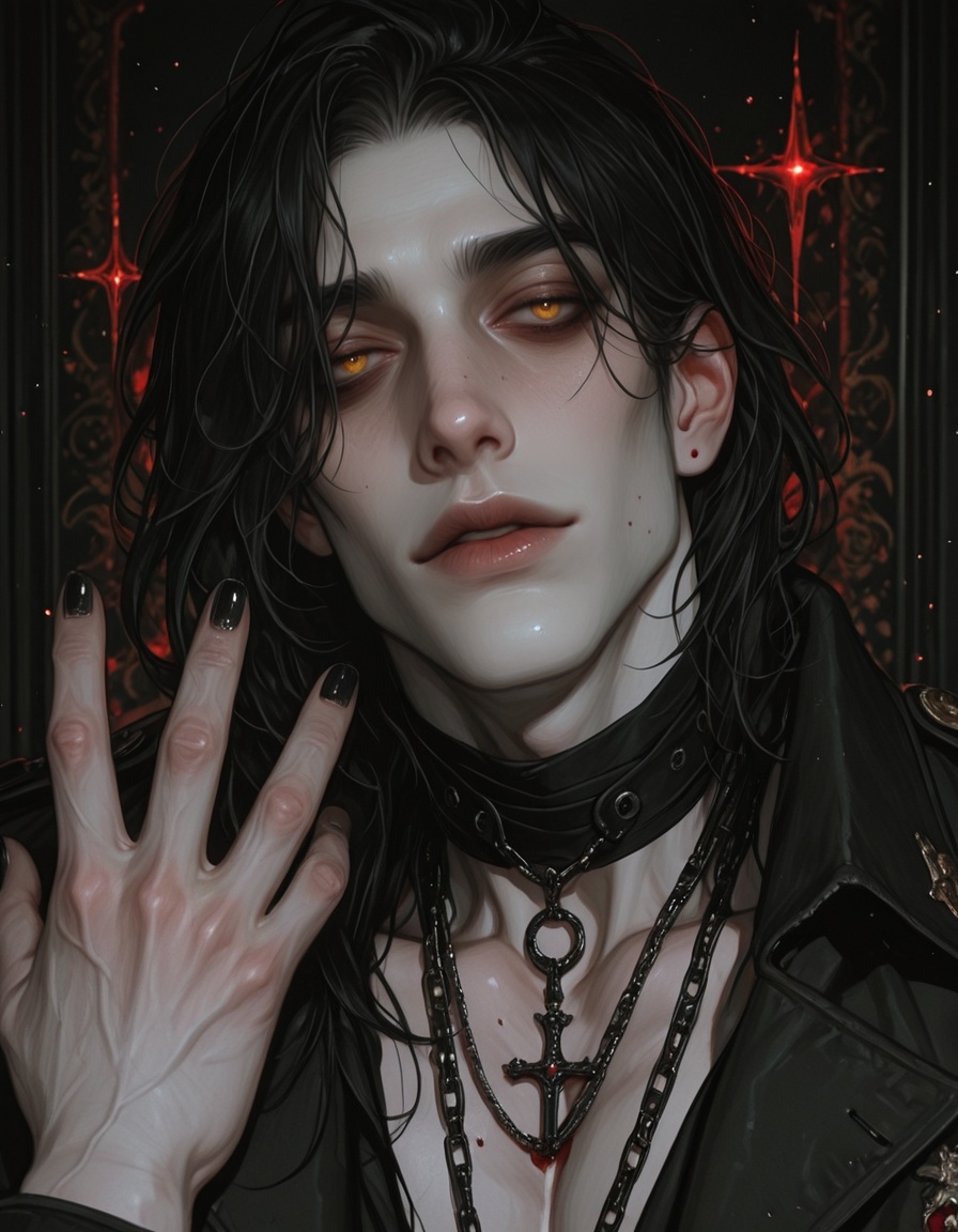 Man,  solo,  male killer on Tensor.Art