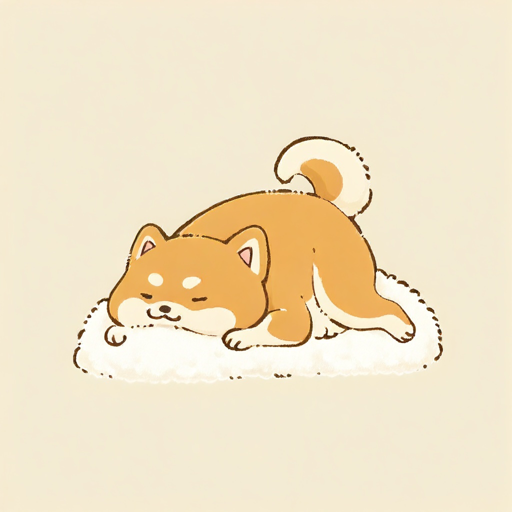 d00dle,  chibi,  dog on Tensor.Art