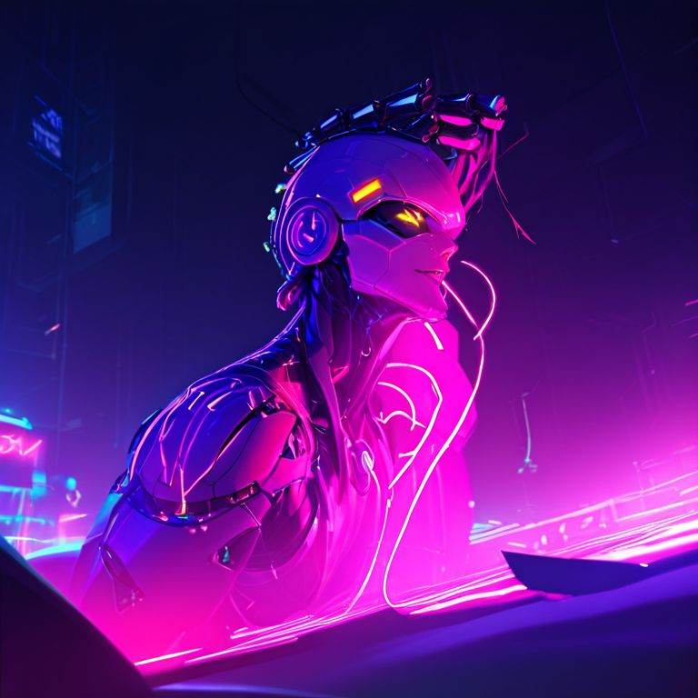 cyberpunk,  designed by Alex Ross,  concept art on Tensor.Art