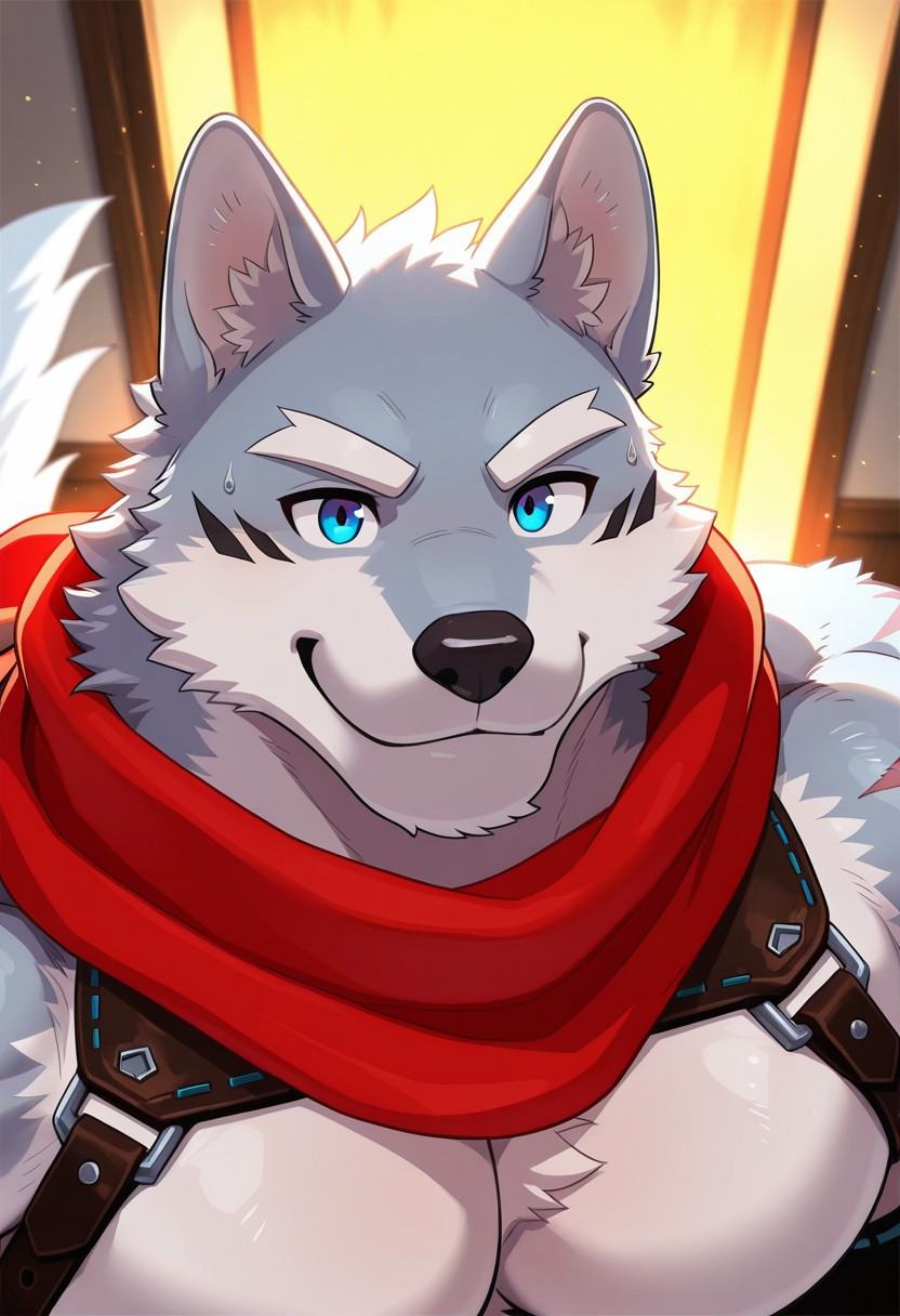 HakumaCS,  solo,  furry on Tensor.Art