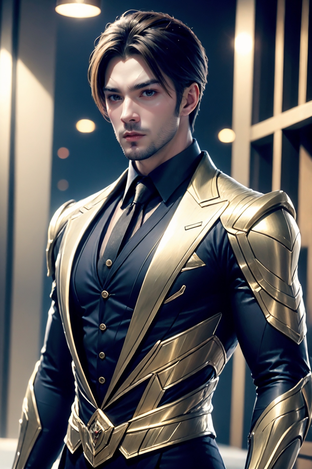 man,upper body,suit,