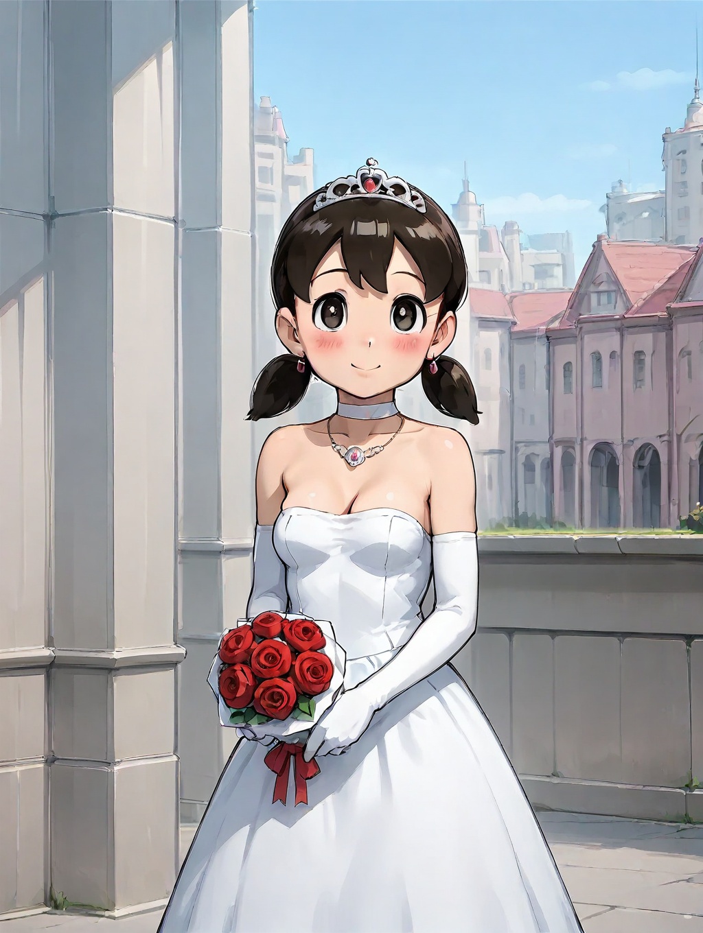 anime coloring,  minamoto shizuka,  1girl on Tensor.Art