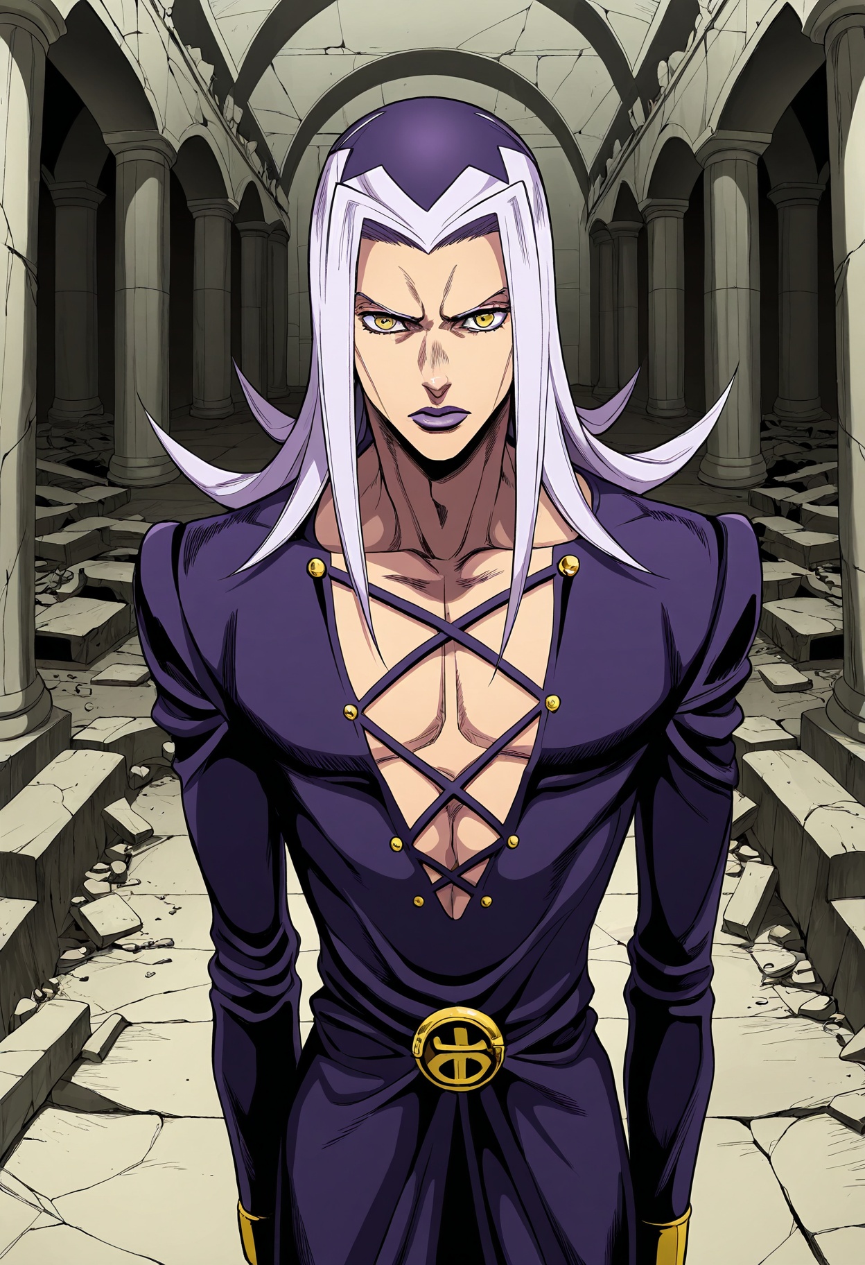 1boy,  leone abbacchio,  jojo no kimyou na bouken on Tensor.Art