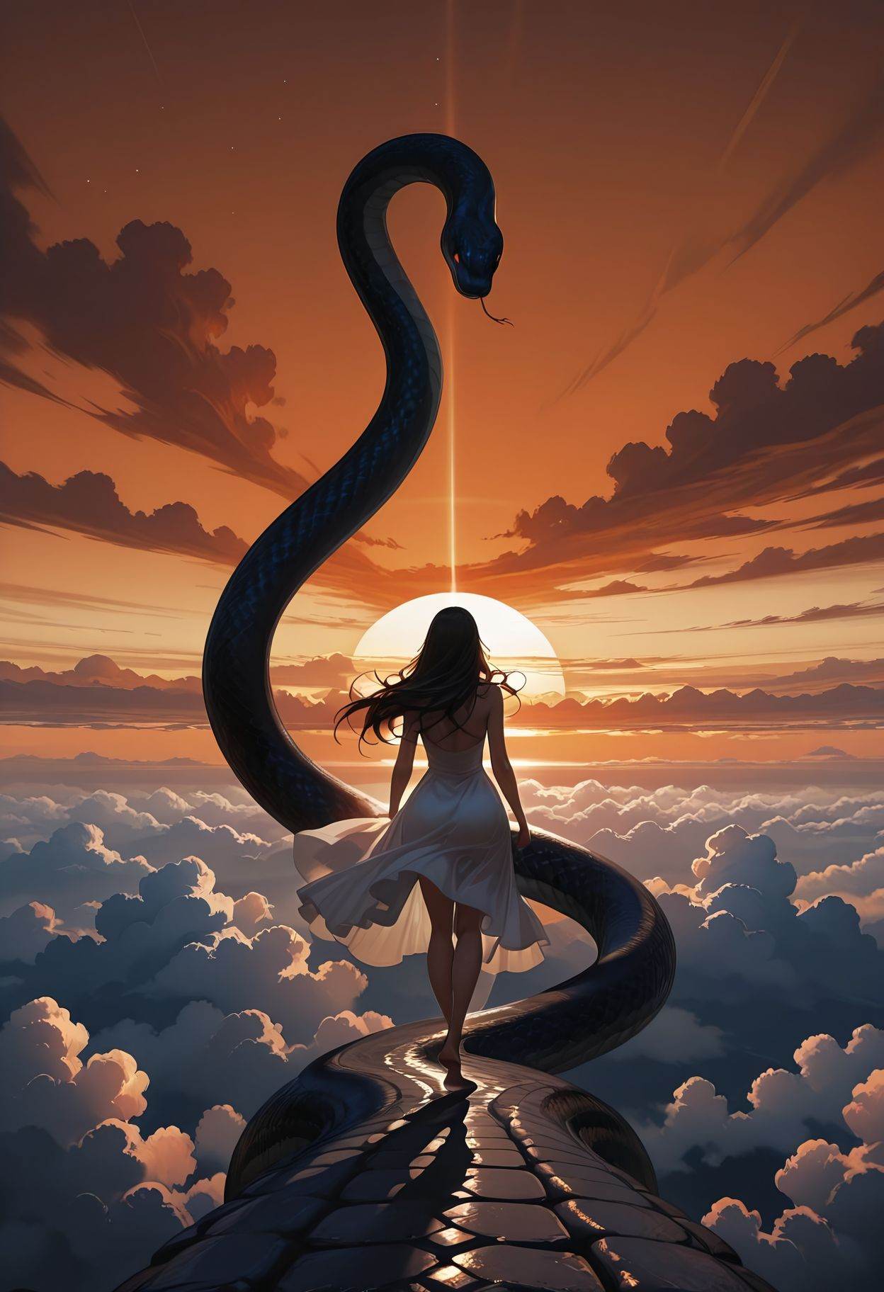 Smooth Quality,  1girl,  long hair on Tensor.Art