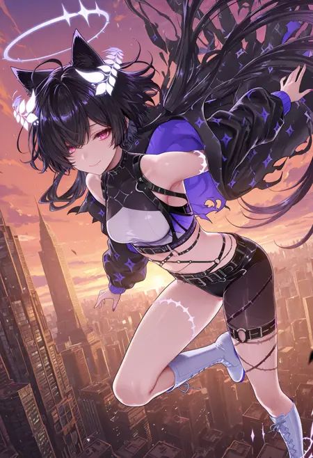 1girl,  solo,  hades iv on Tensor.Art