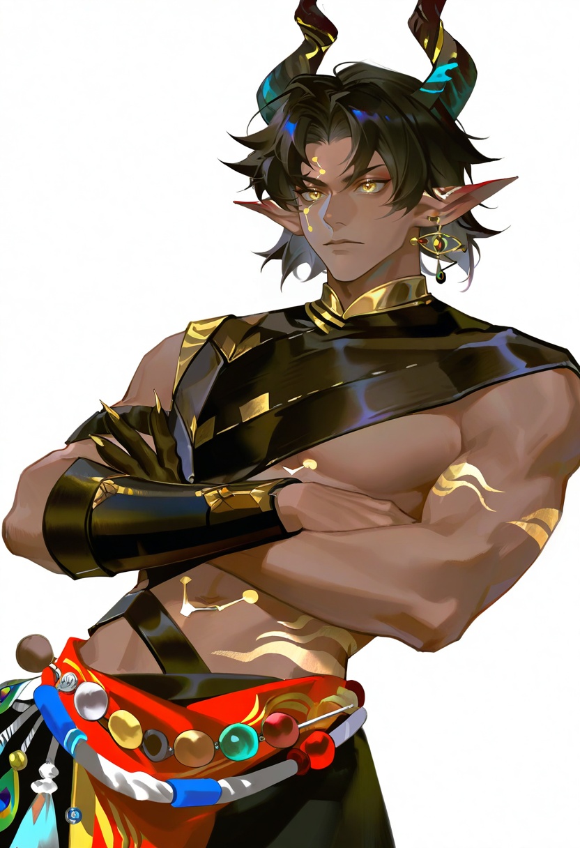 1boy,  solo,  male focus on Tensor.Art