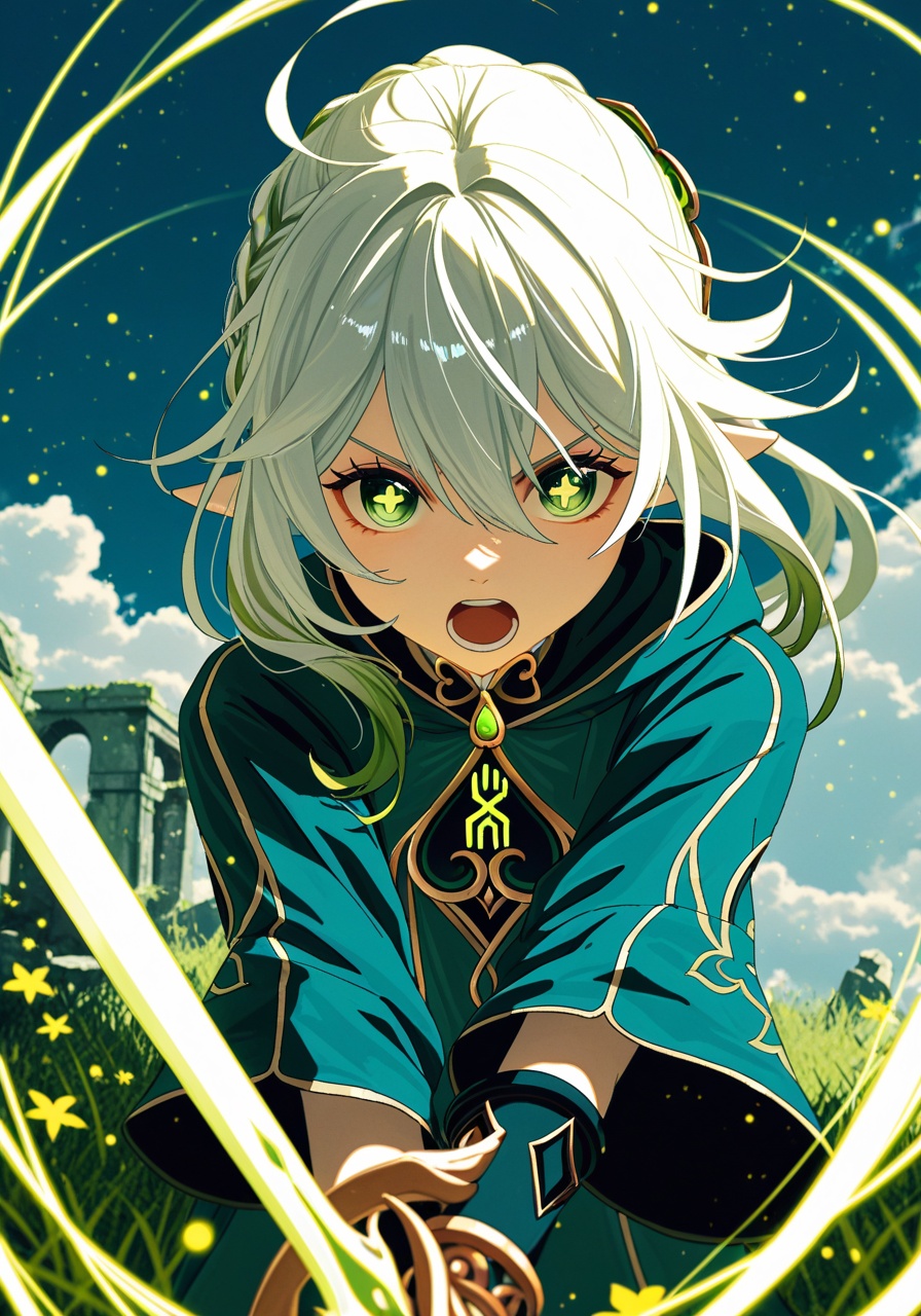 solo [artoria pendragon::0.4],  [:(nahida \(genshin impact\):1.25):0.35],  young on Tensor.Art