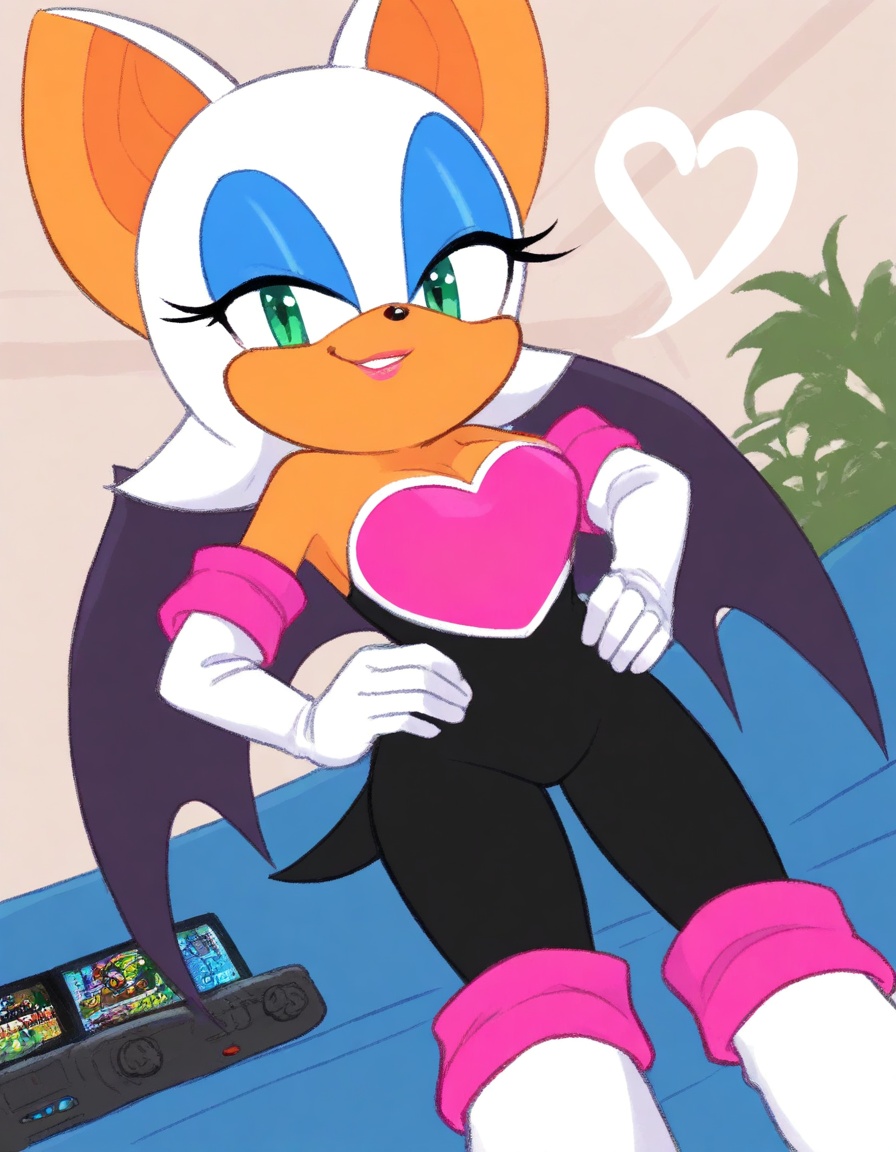 rouge,  animal ears,  bat ears on Tensor.Art