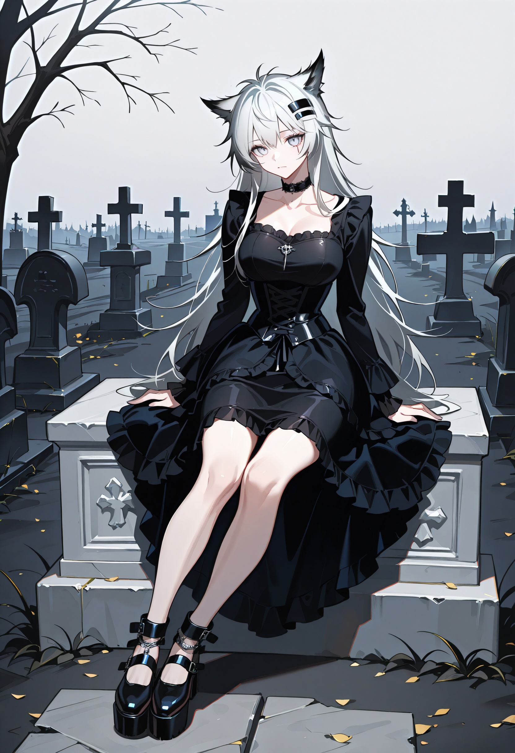 solo,  1girl,  dhg dress on Tensor.Art