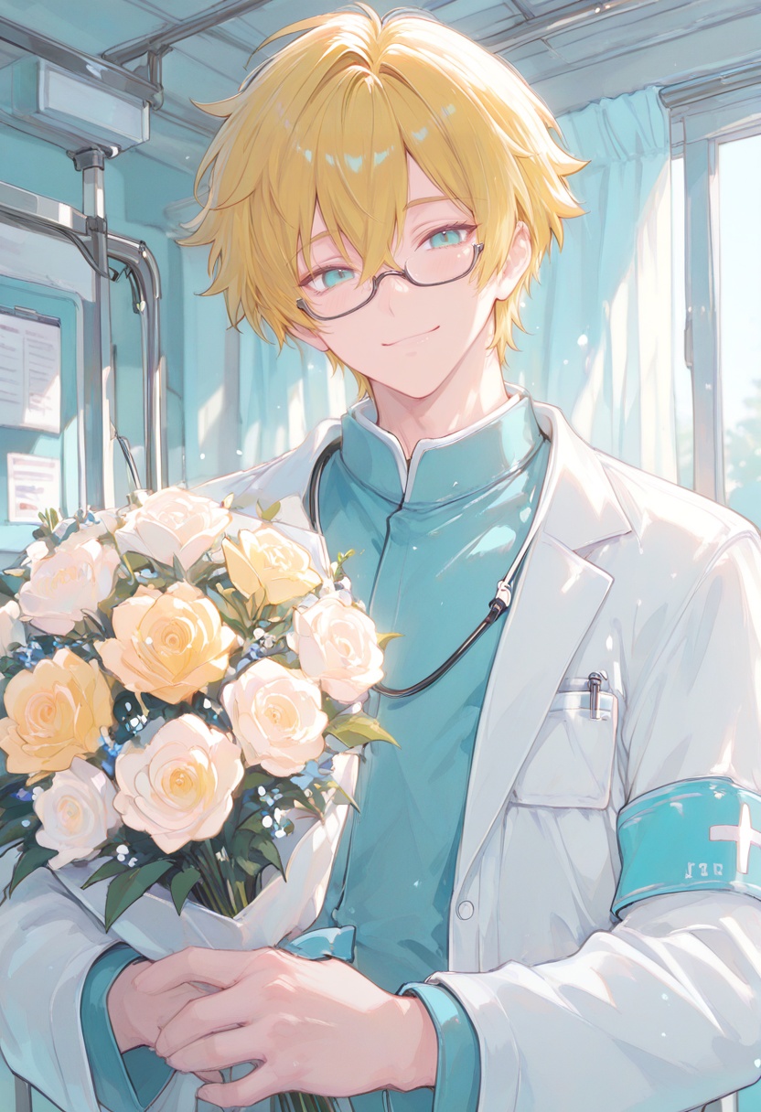 1boy,  doctor,  ***** on Tensor.Art