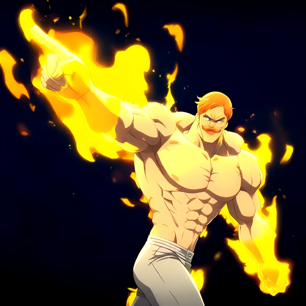 pov,  escanor,  solo on Tensor.Art