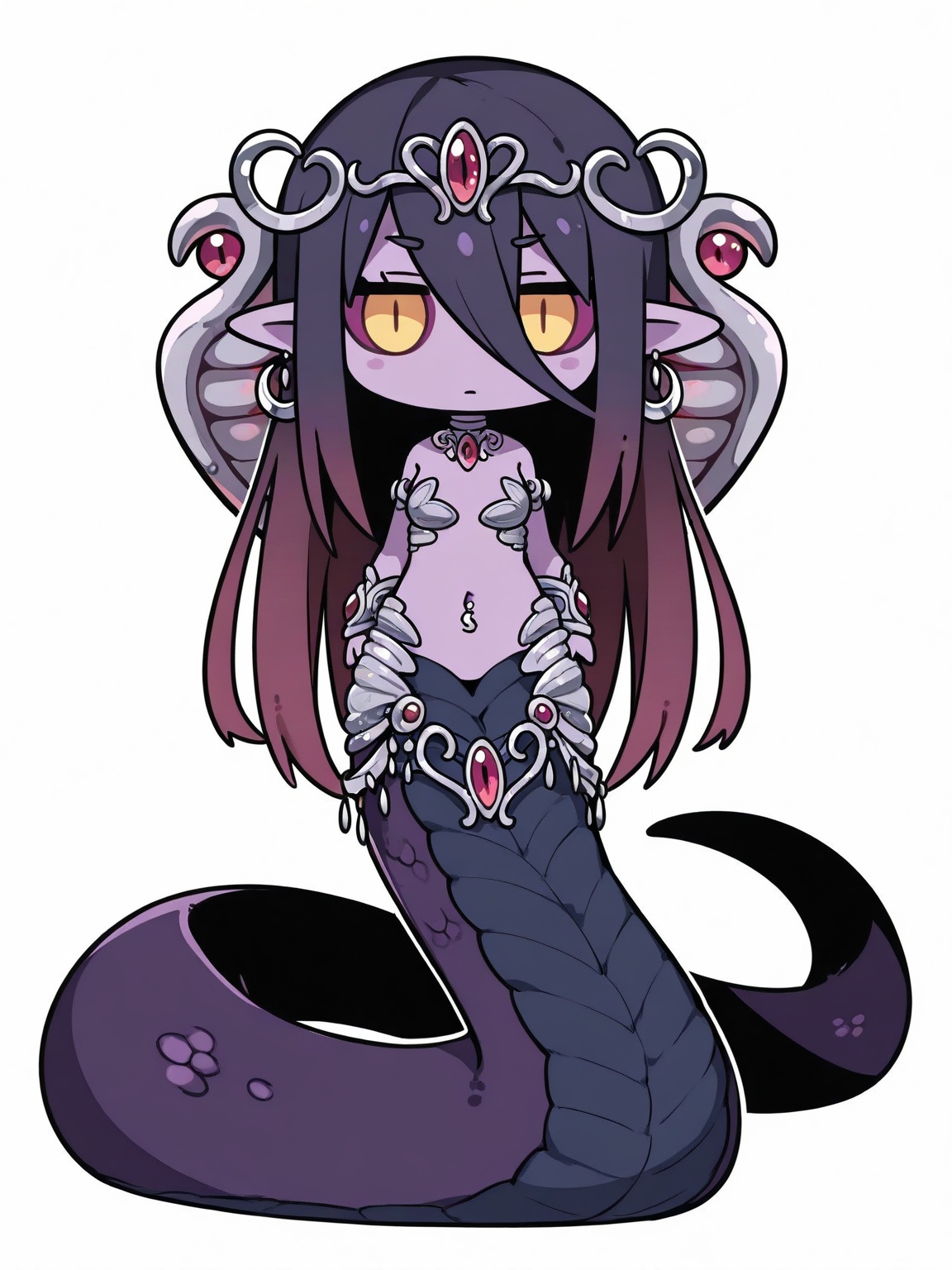 monster girl,  lamia,  solo on Tensor.Art