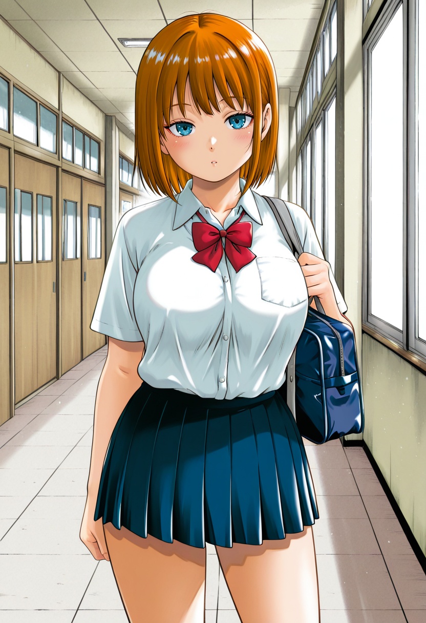 nyoro_nyorozou_XL,  colored,  schoolgirl on Tensor.Art
