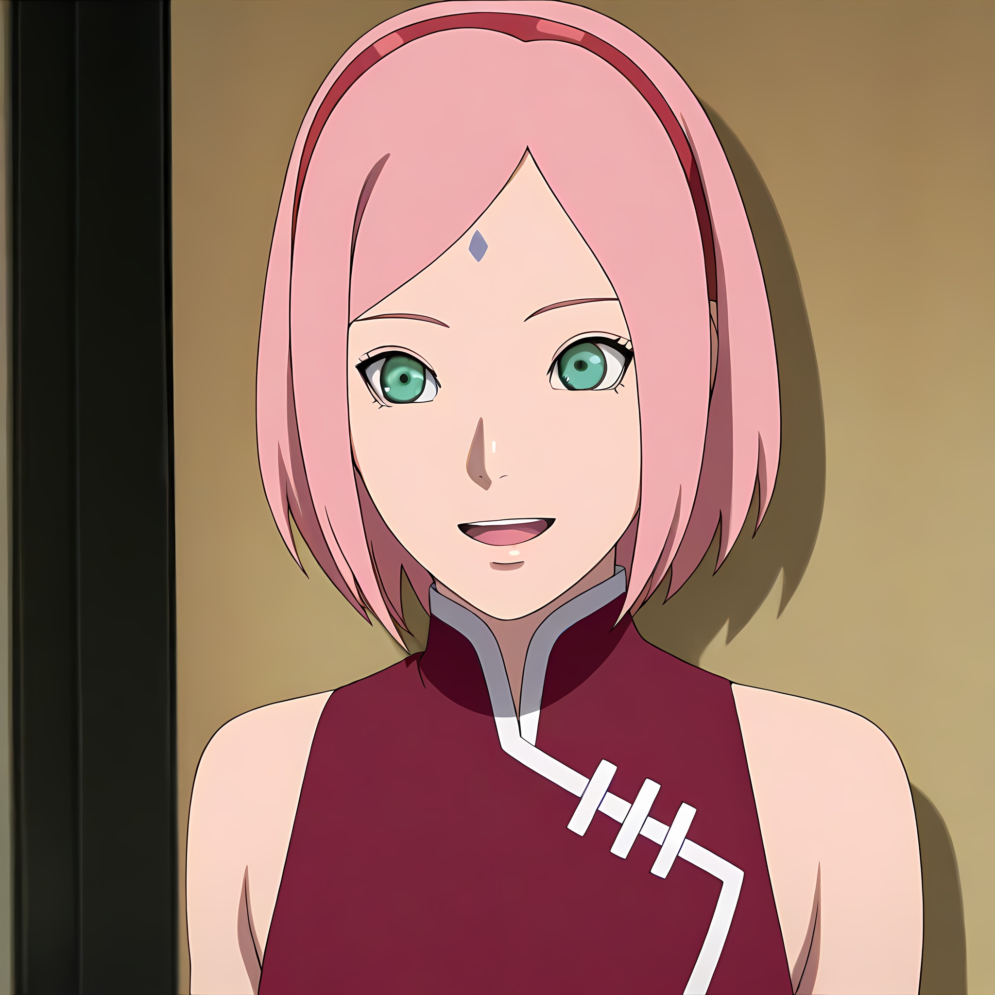 uchiha_sakura,  1girl,  pink hair on Tensor.Art