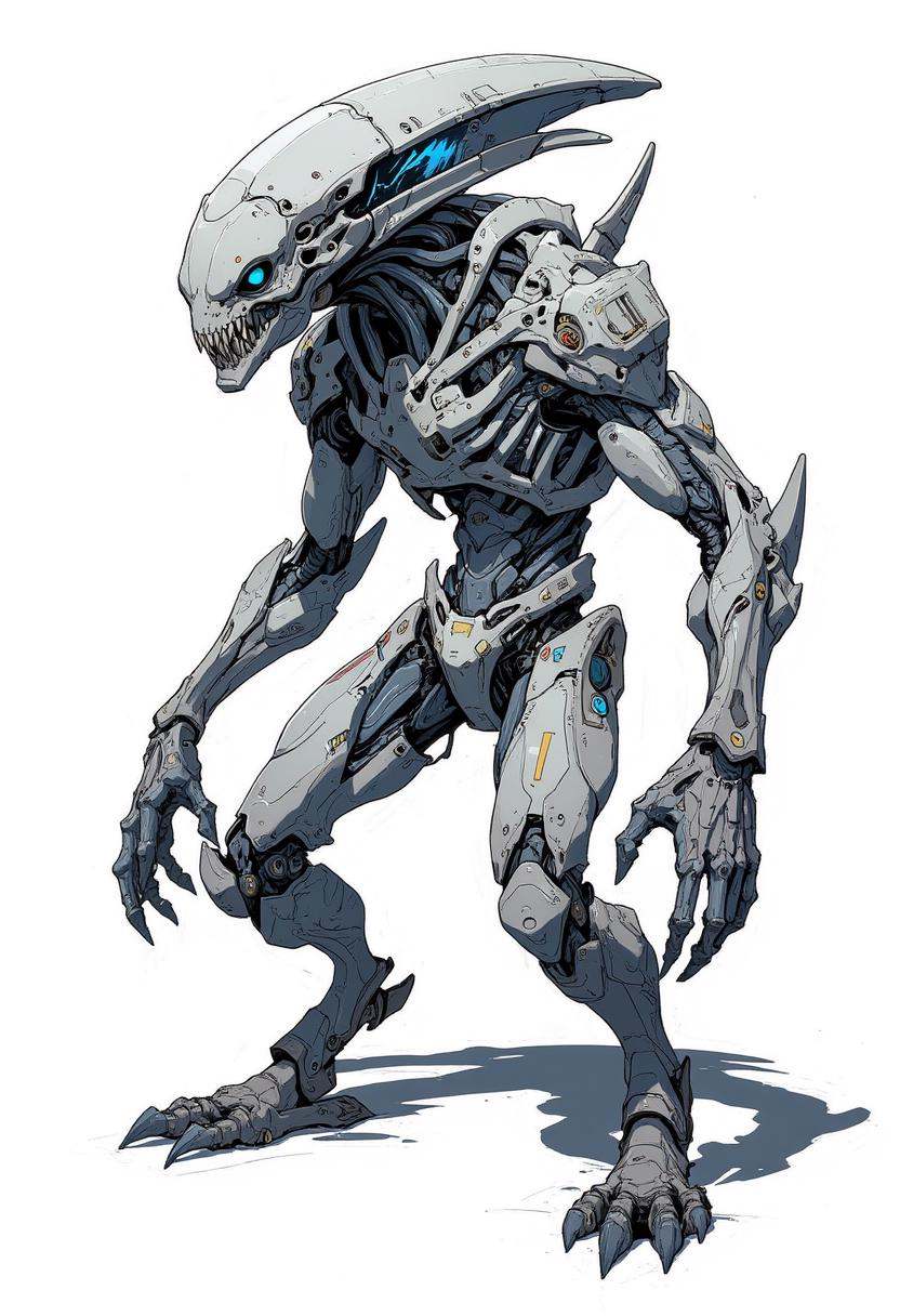anime,  Alien monsters,  game boss on Tensor.Art
