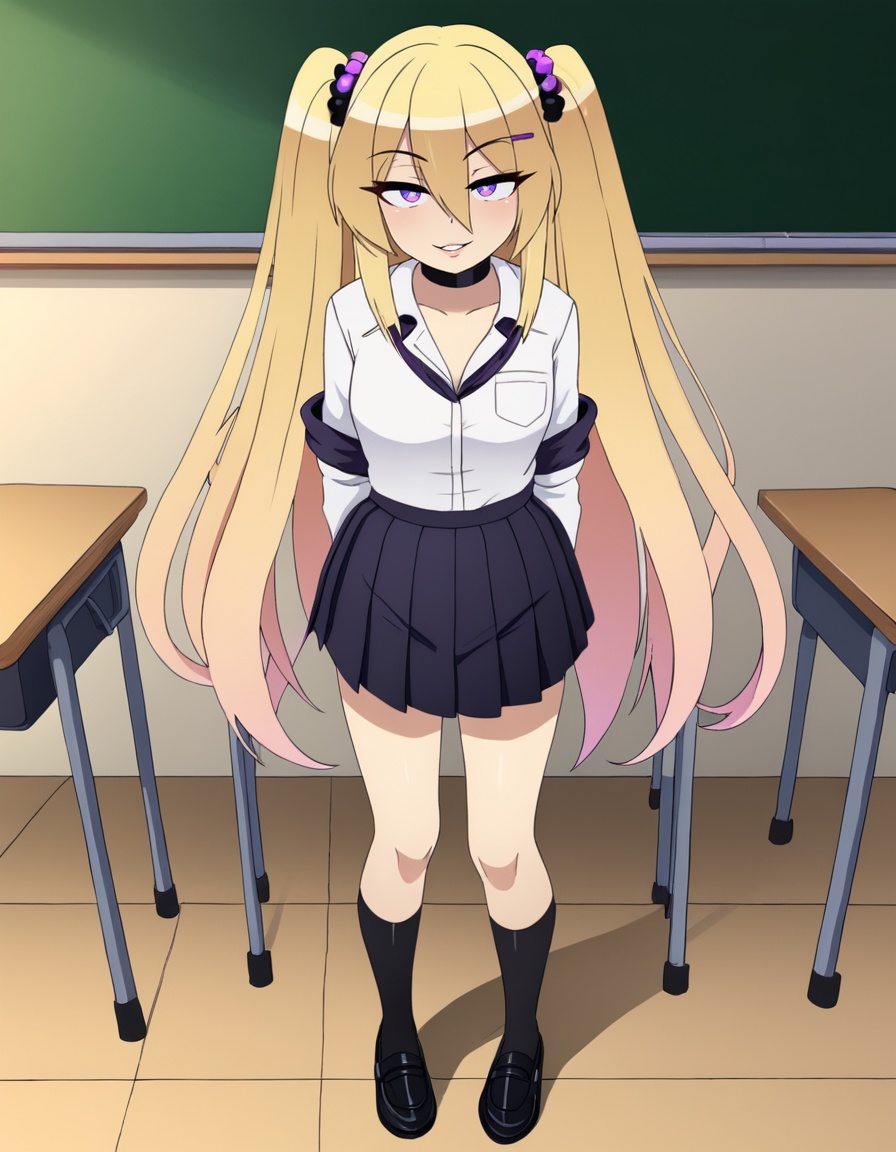 classroom,  Tapioca,  1girl on Tensor.Art