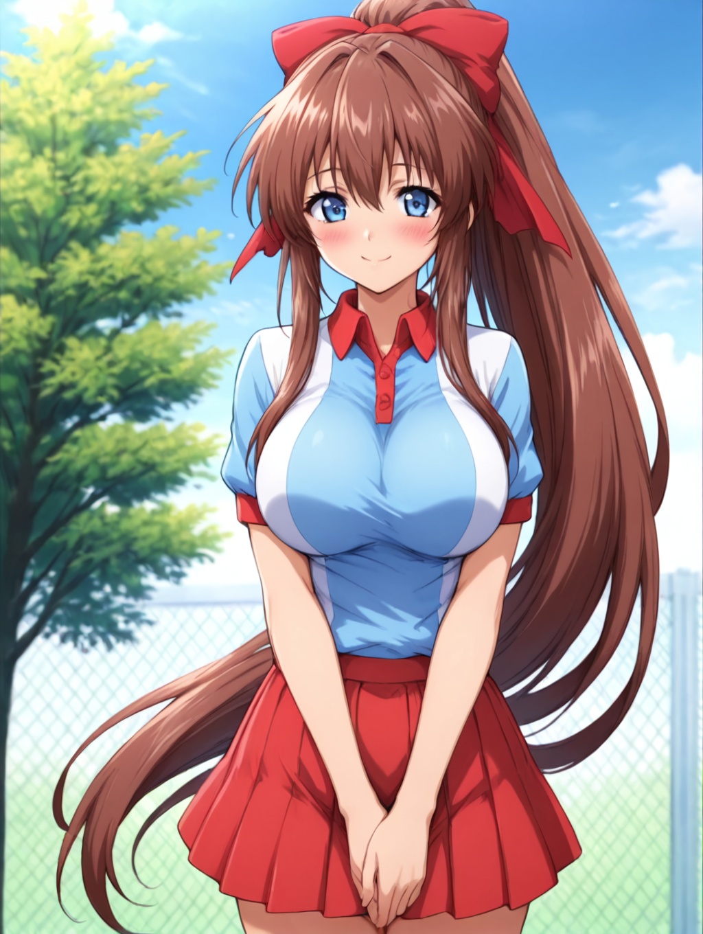 kanzaki aoi,  ponytail,  1girl on Tensor.Art