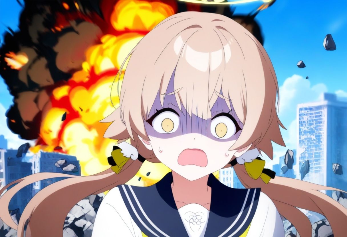1girl,  hifumi \(blue archive\),  serafuku on Tensor.Art