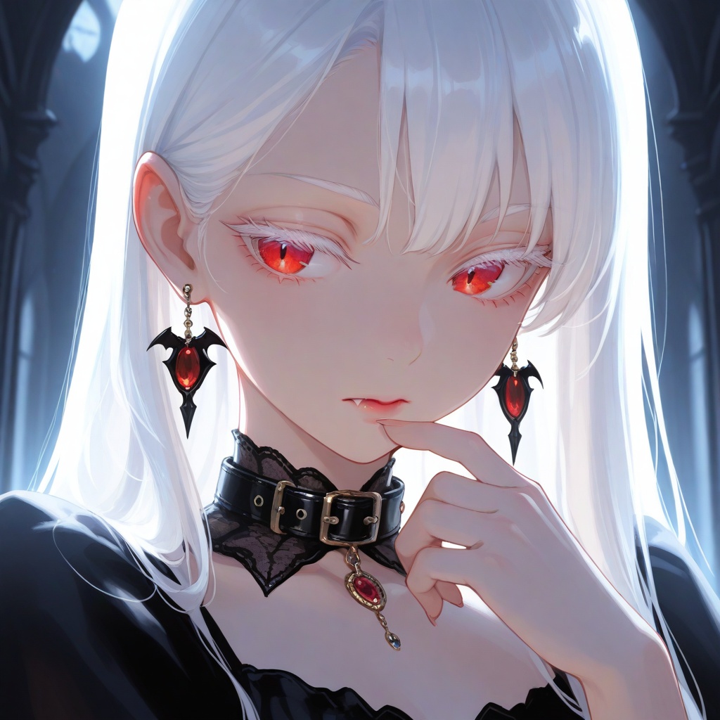 1girl,  earrings,  masterpiece on Tensor.Art