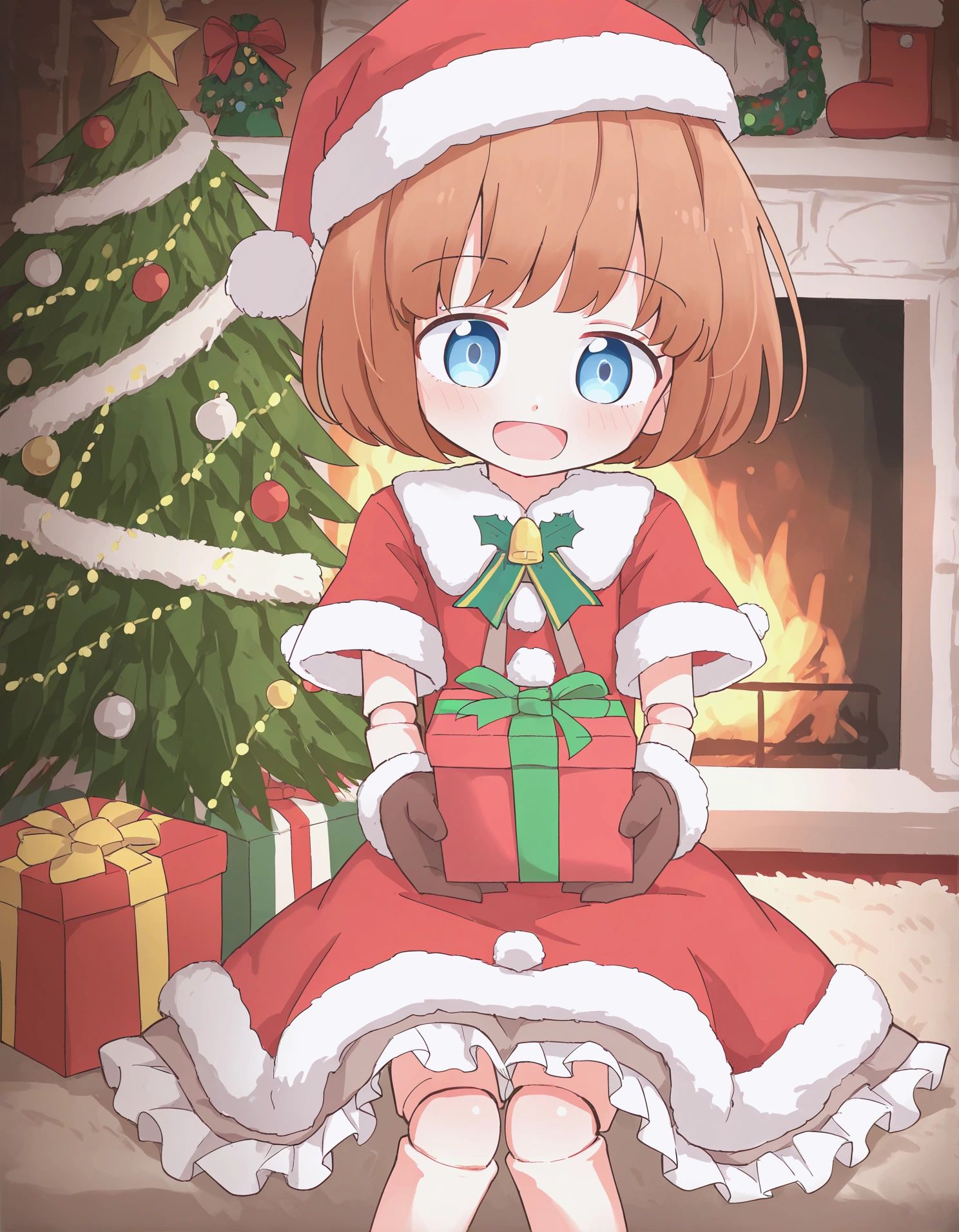 1girl,  general,  brown hair on Tensor.Art
