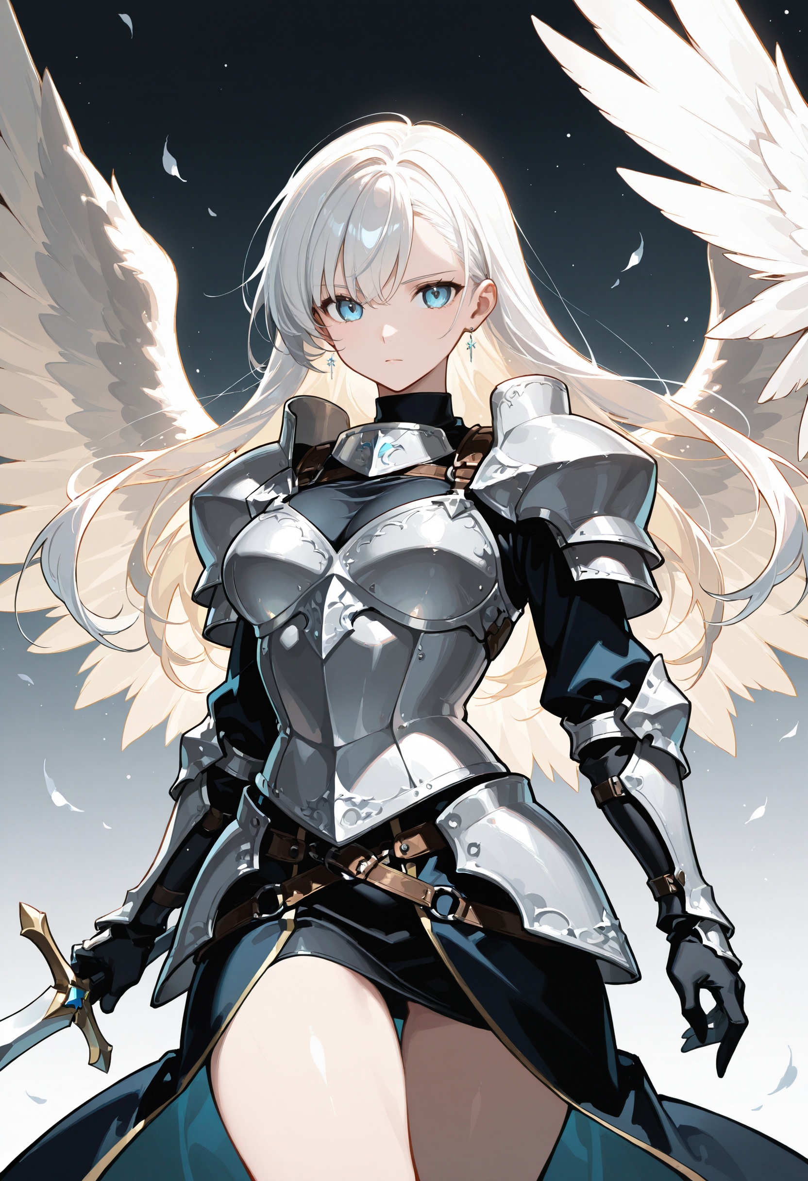 1girl,  armor,  weapon on Tensor.Art