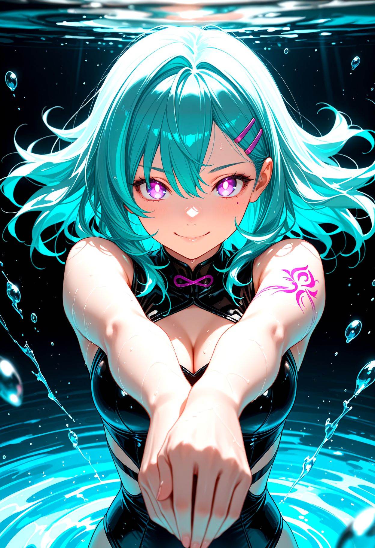Smooth Quality,  1girl,  long hair on Tensor.Art