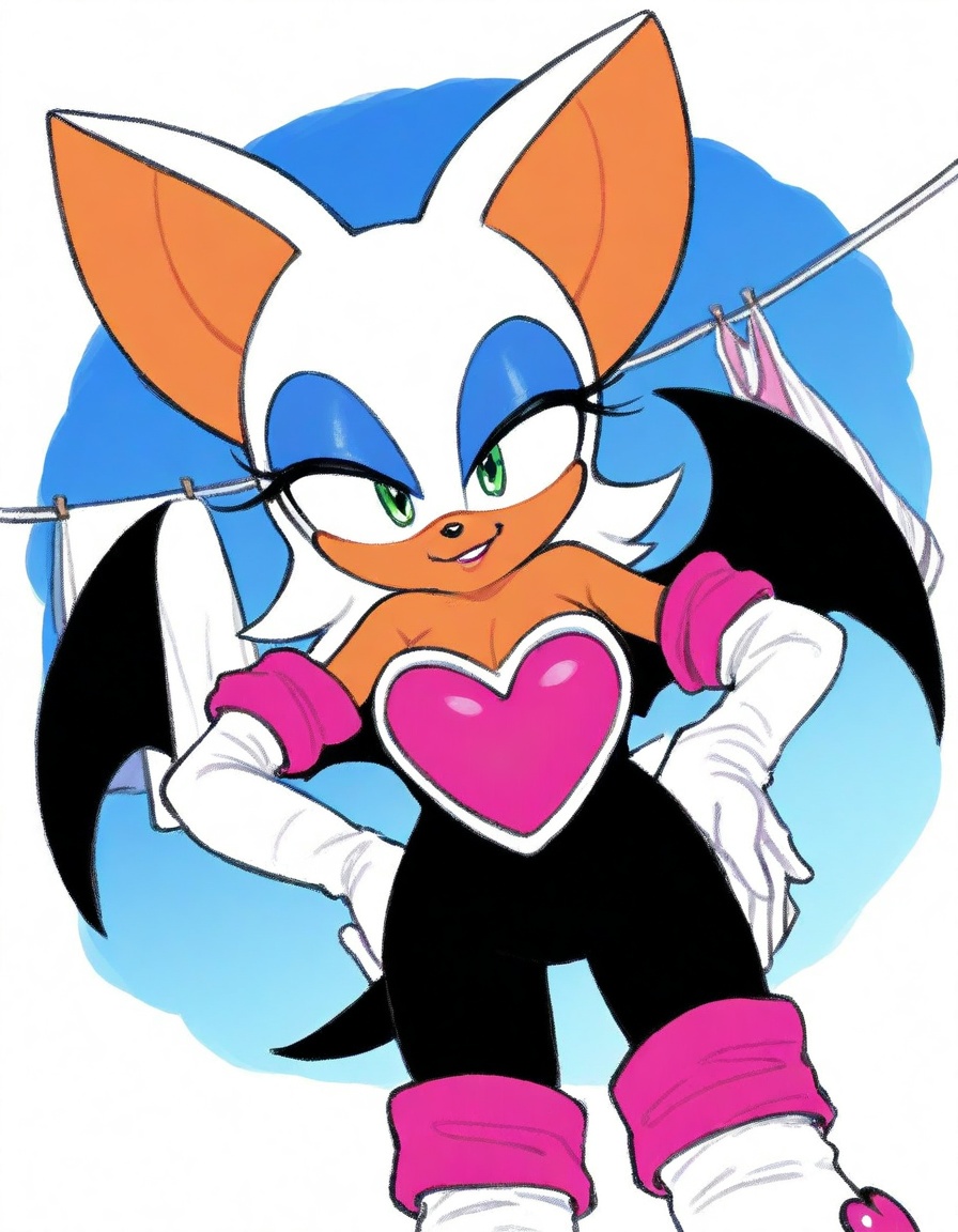 rouge,  animal ears,  bat ears on Tensor.Art