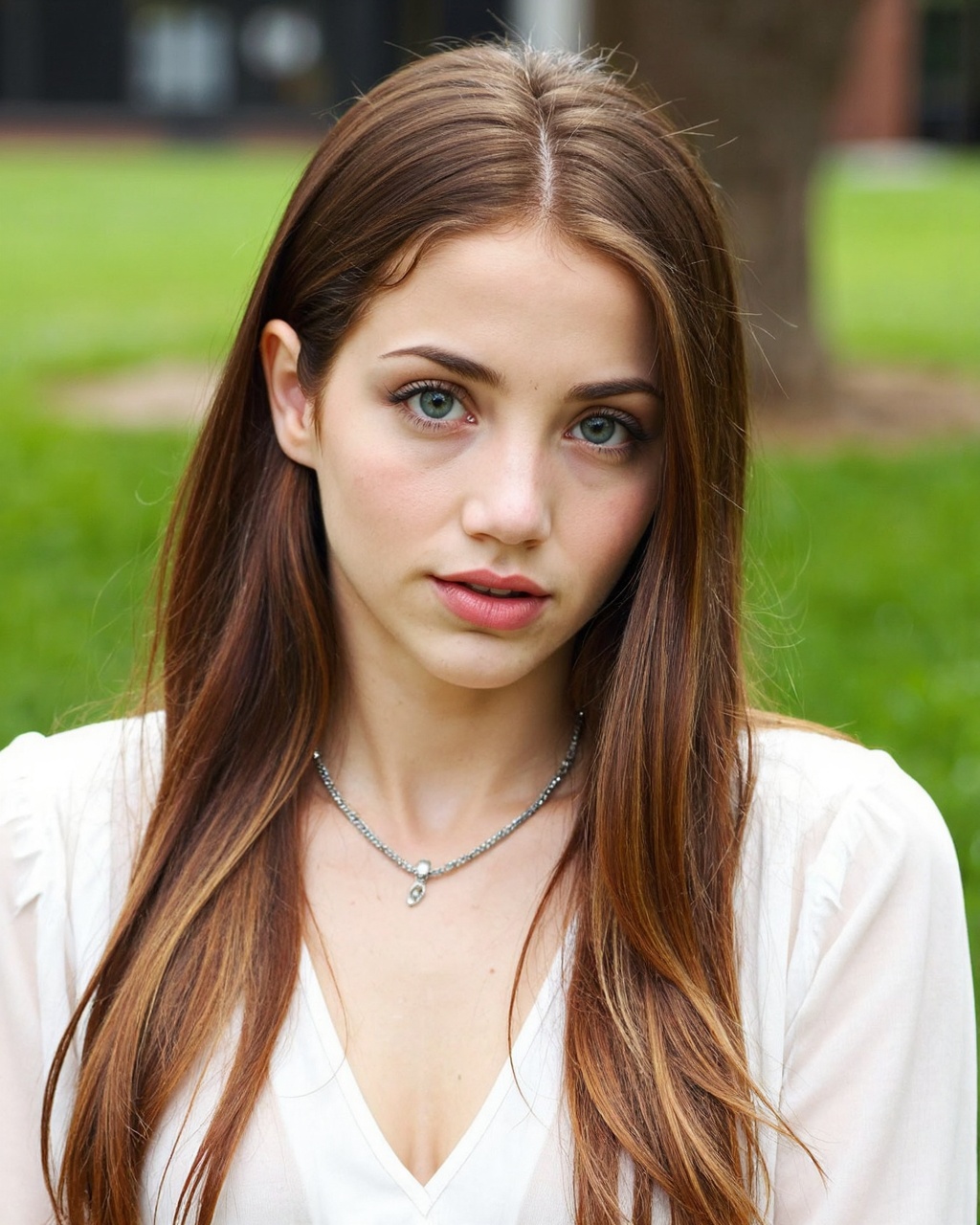 A high-resolution photograph of emily_rudd with light skin,  brown eyes,  and long on Tensor.Art