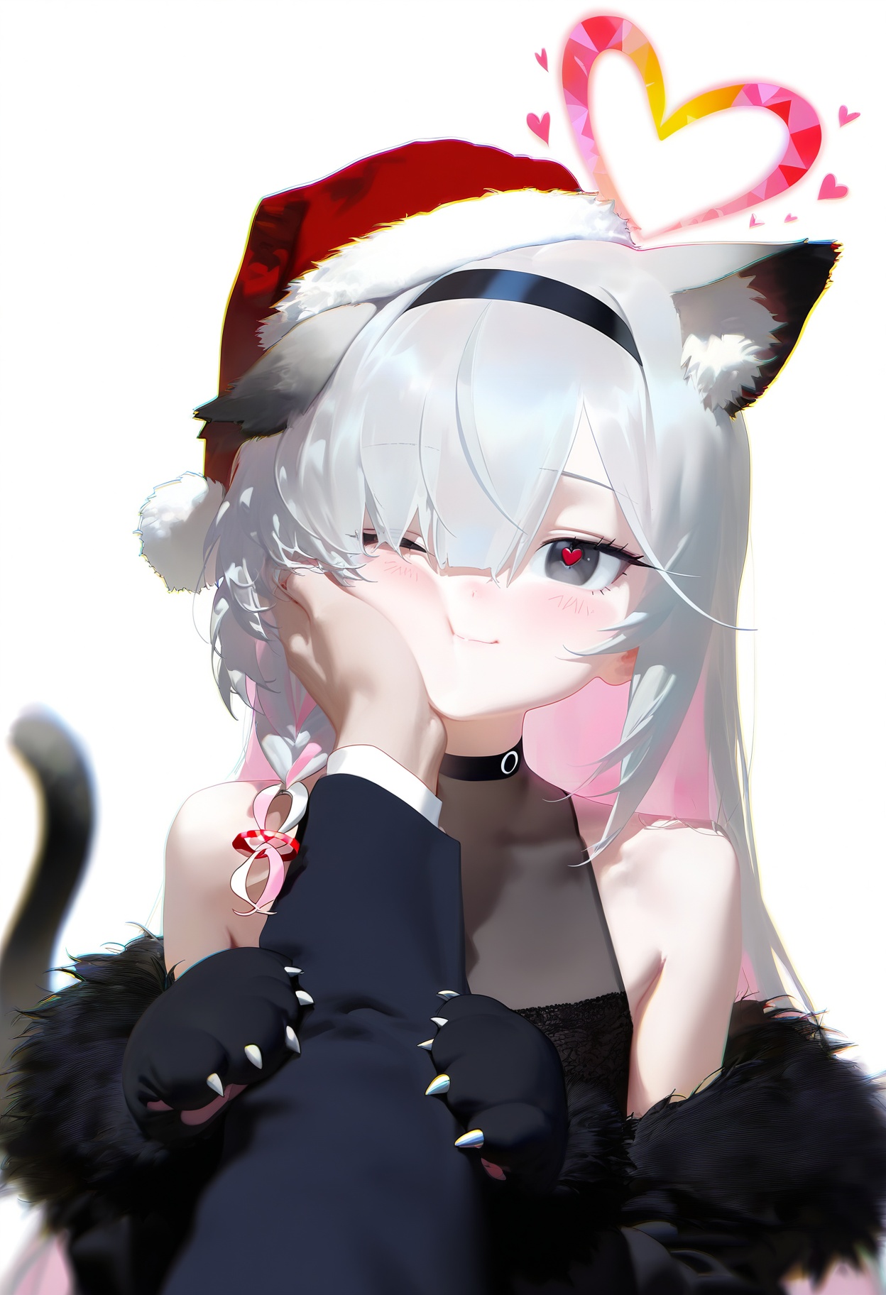 nyalia,  1girl,  animal hands on Tensor.Art