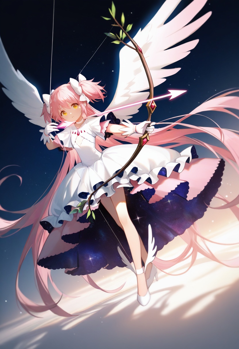 kaname madoka,  ultimate madoka,  1girl on Tensor.Art
