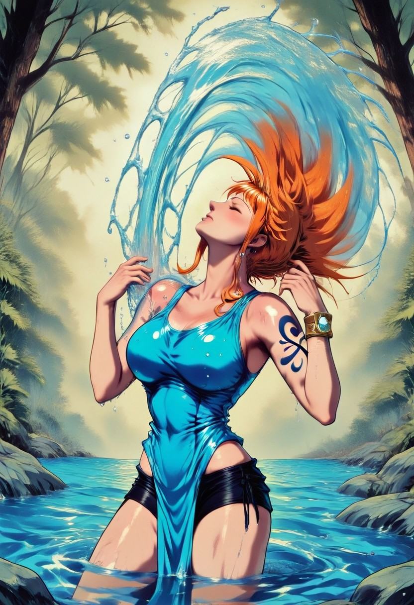best quality,  masterpiece,  PaintedComicStyleIL.V-2.0 on Tensor.Art