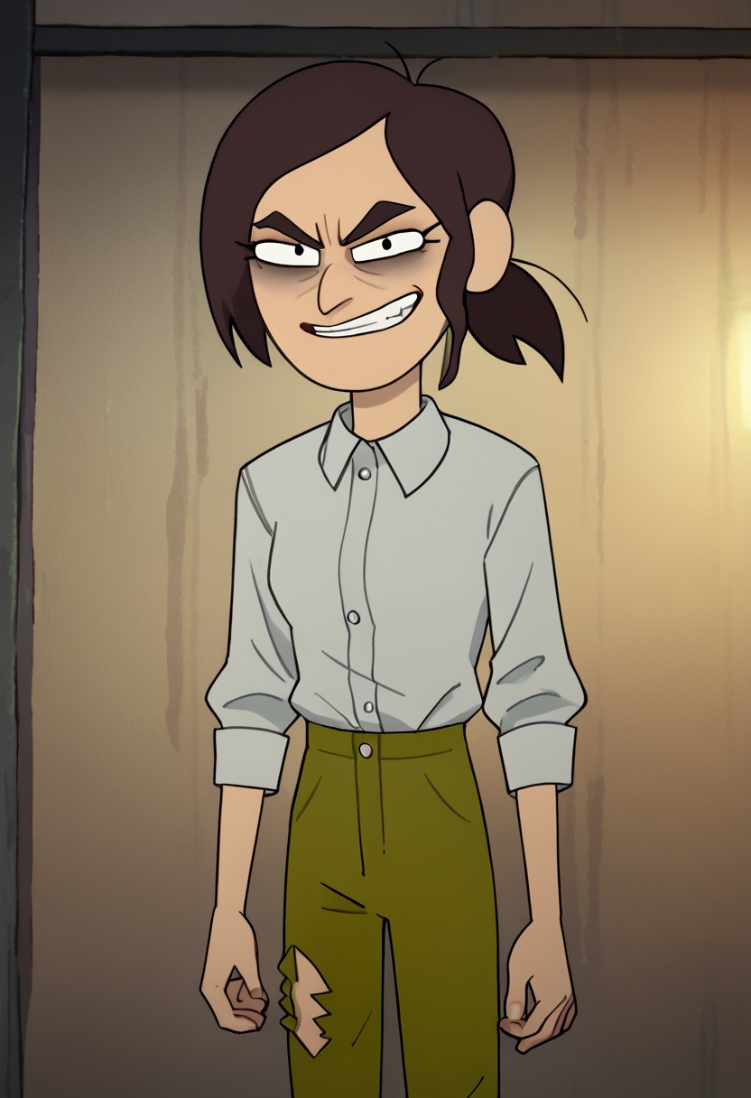 reaganij,  1girl,  short ponytail on Tensor.Art
