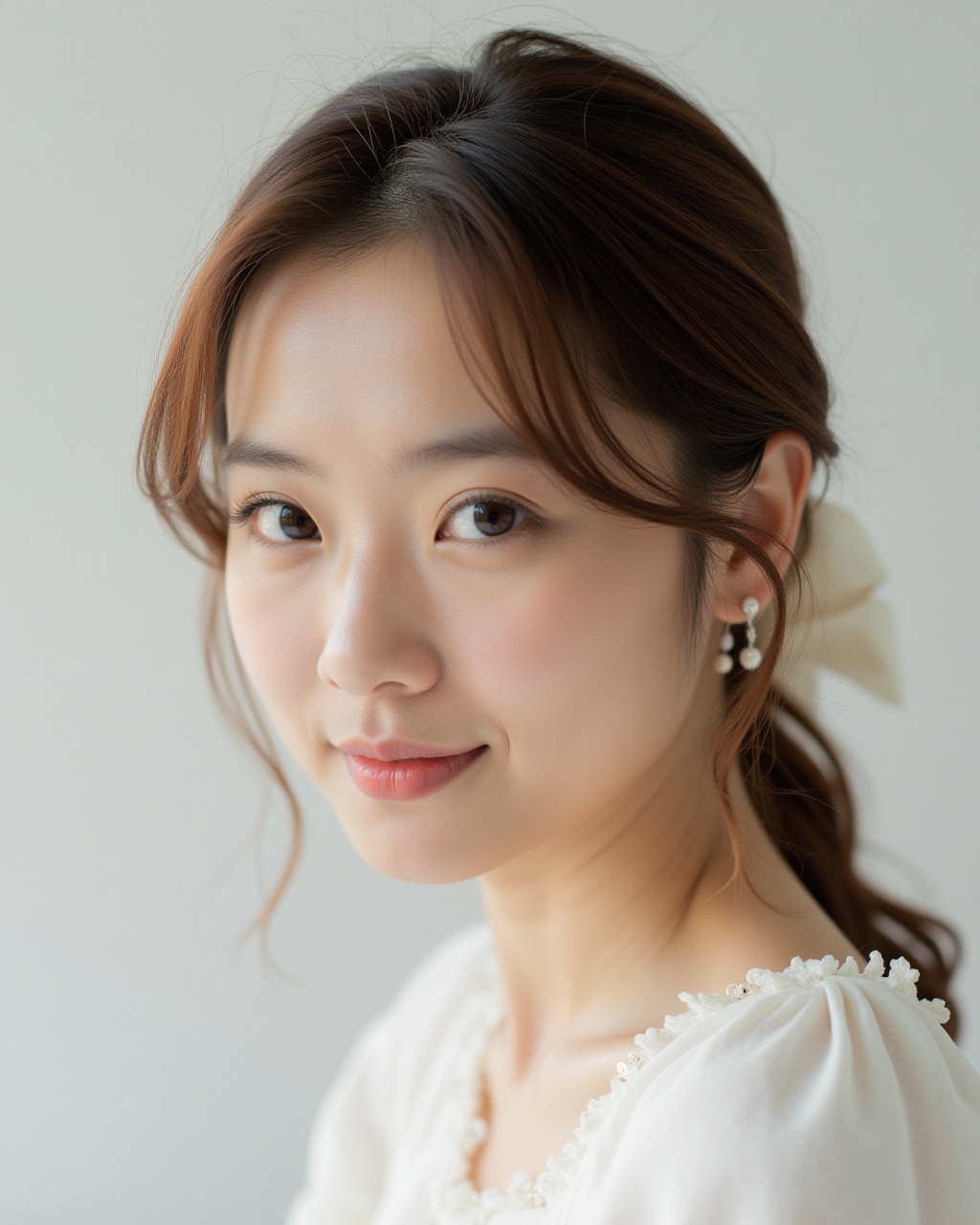 best quality,  masterpiece,  raw photo of a female in white dress on Tensor.Art