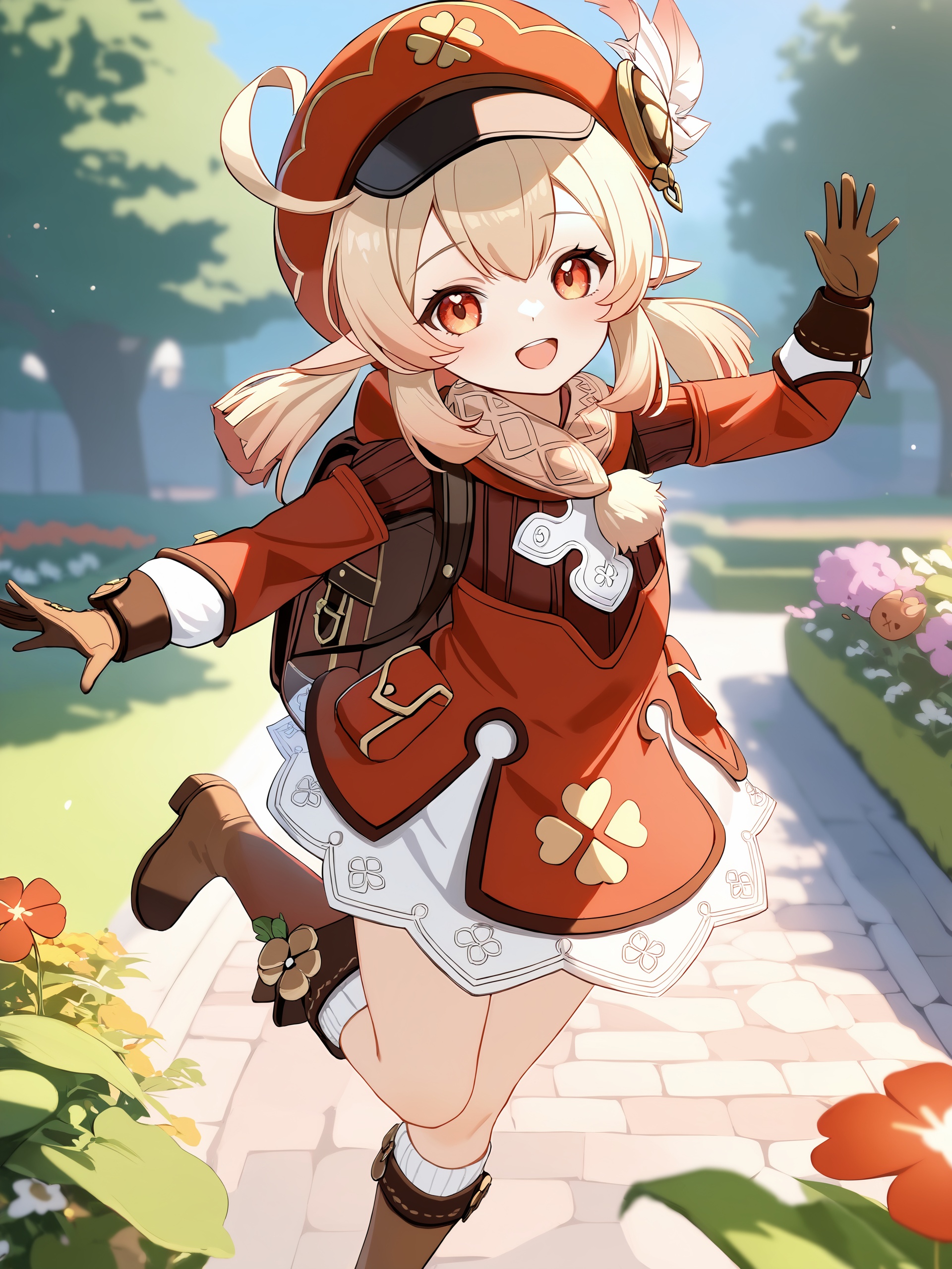 1girl,  klee \(genshin impact\),  bloomers on Tensor.Art