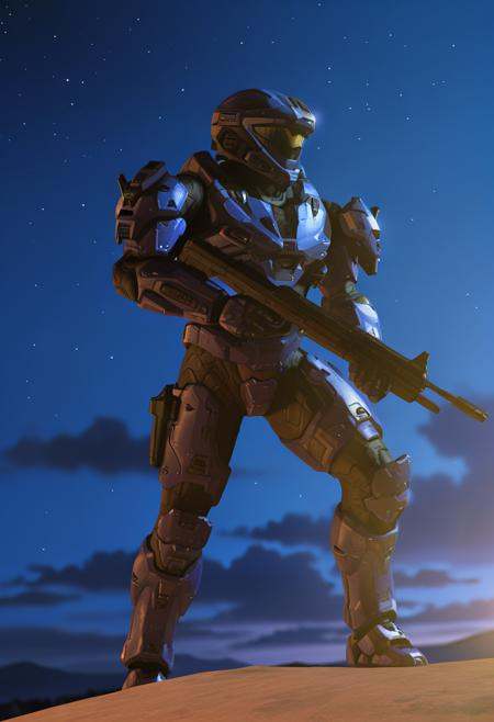 RECON-class_Mjolnir,  weapon,  super soldier on Tensor.Art