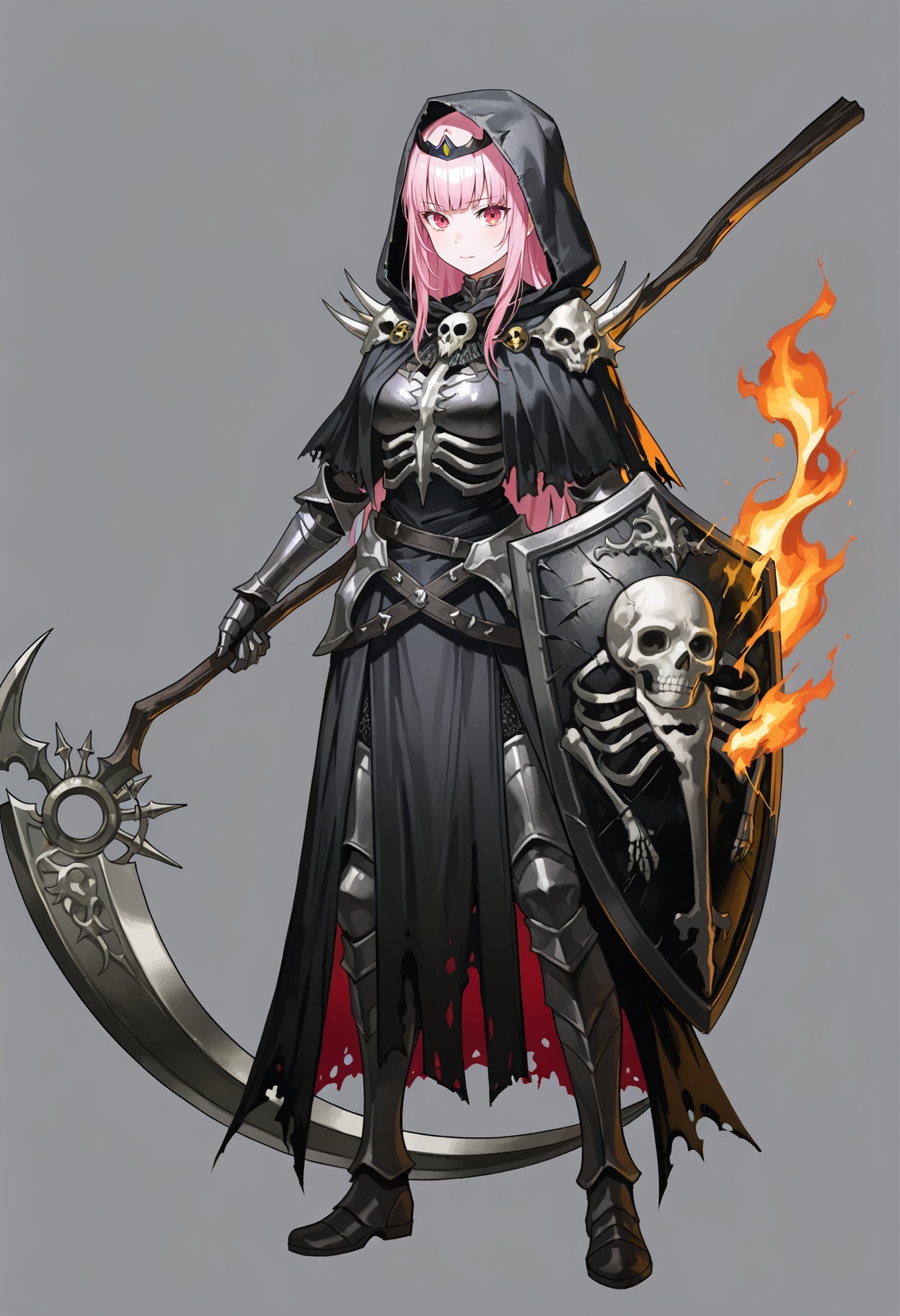 death \(entity\),  grim reaper,  mori calliope on Tensor.Art