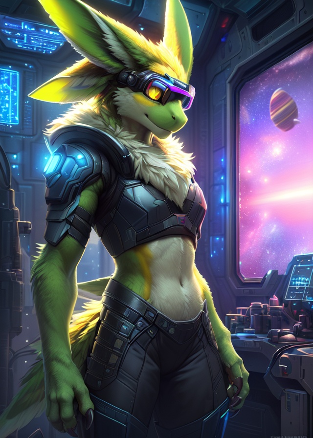 uploaded on e621,  ((by Null-Ghost,  by Snowskau on Tensor.Art