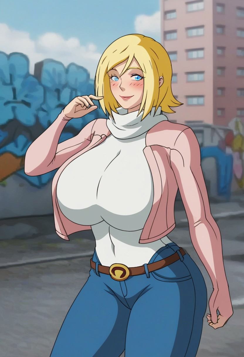 source_anime,  anime screencap,  p0wergurl \(mnf\) on Tensor.Art