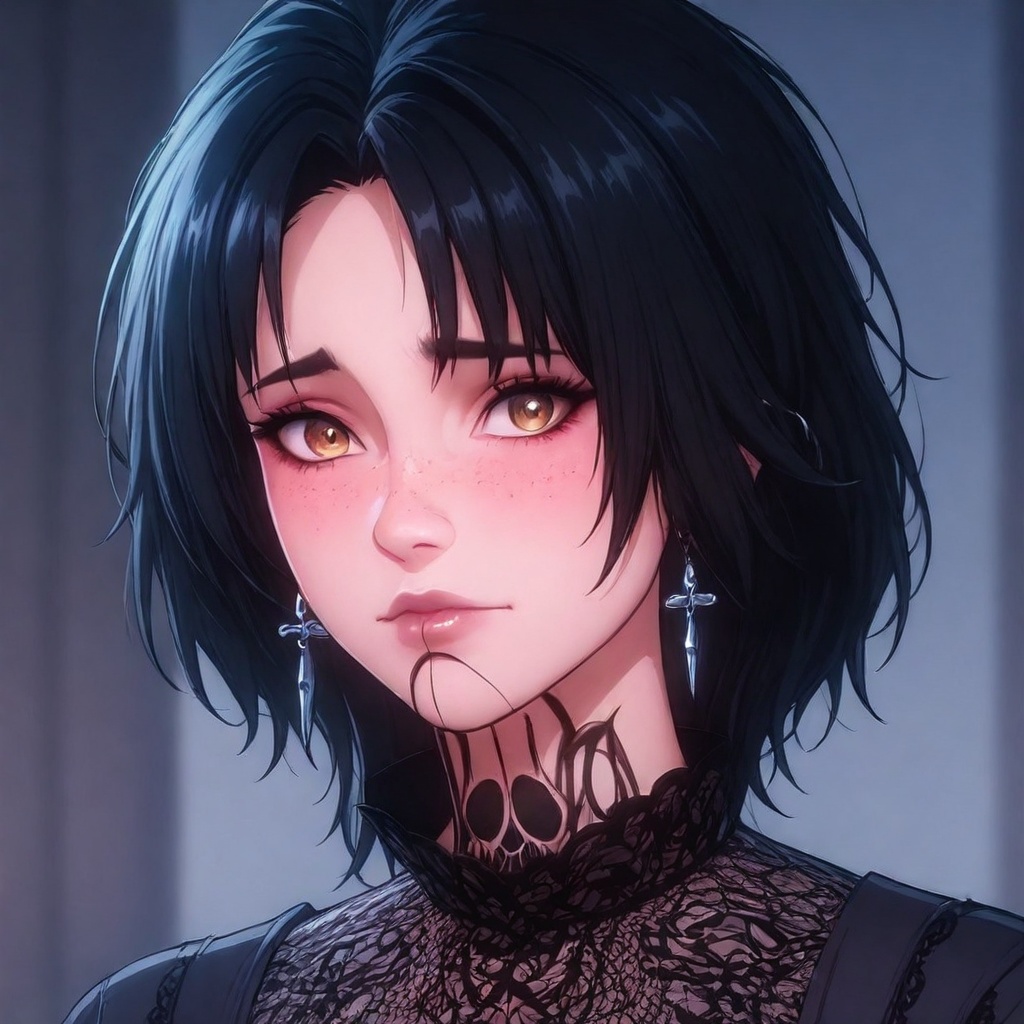 anime artwork Evelyn,  ,  1girl on Tensor.Art