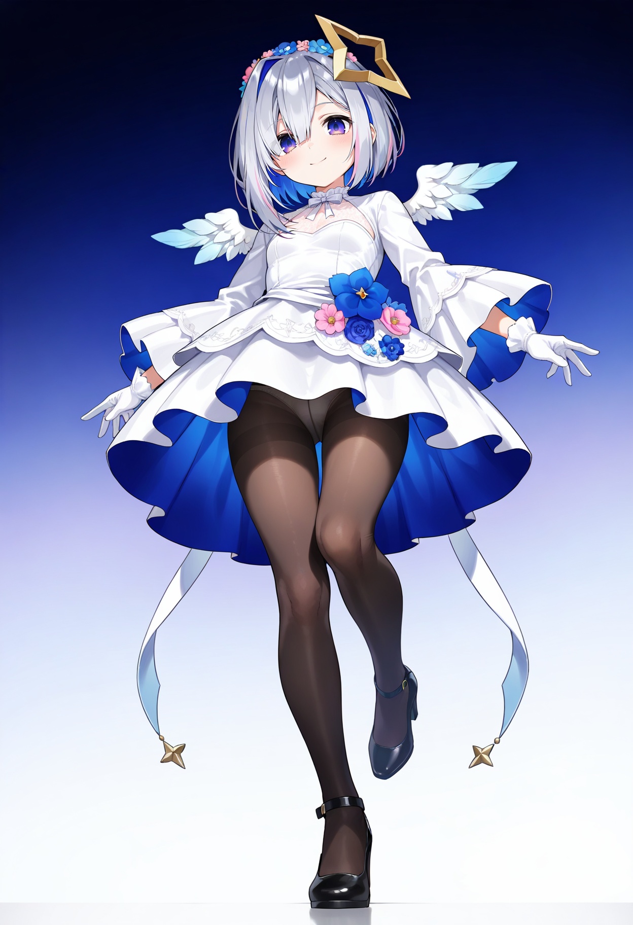 1girl,  amane kanata,  solo on Tensor.Art
