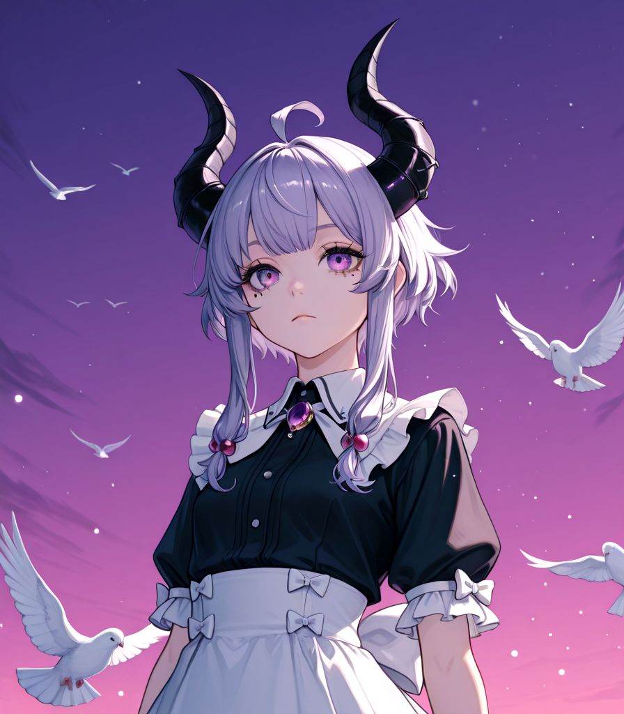 1girl,  ahoge,  arm cuffs on Tensor.Art