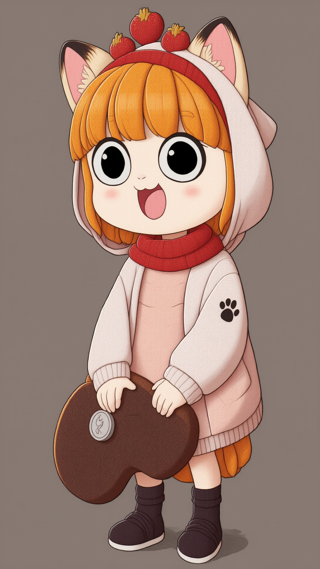 kawaii style Odie from Garfield on Tensor.Art