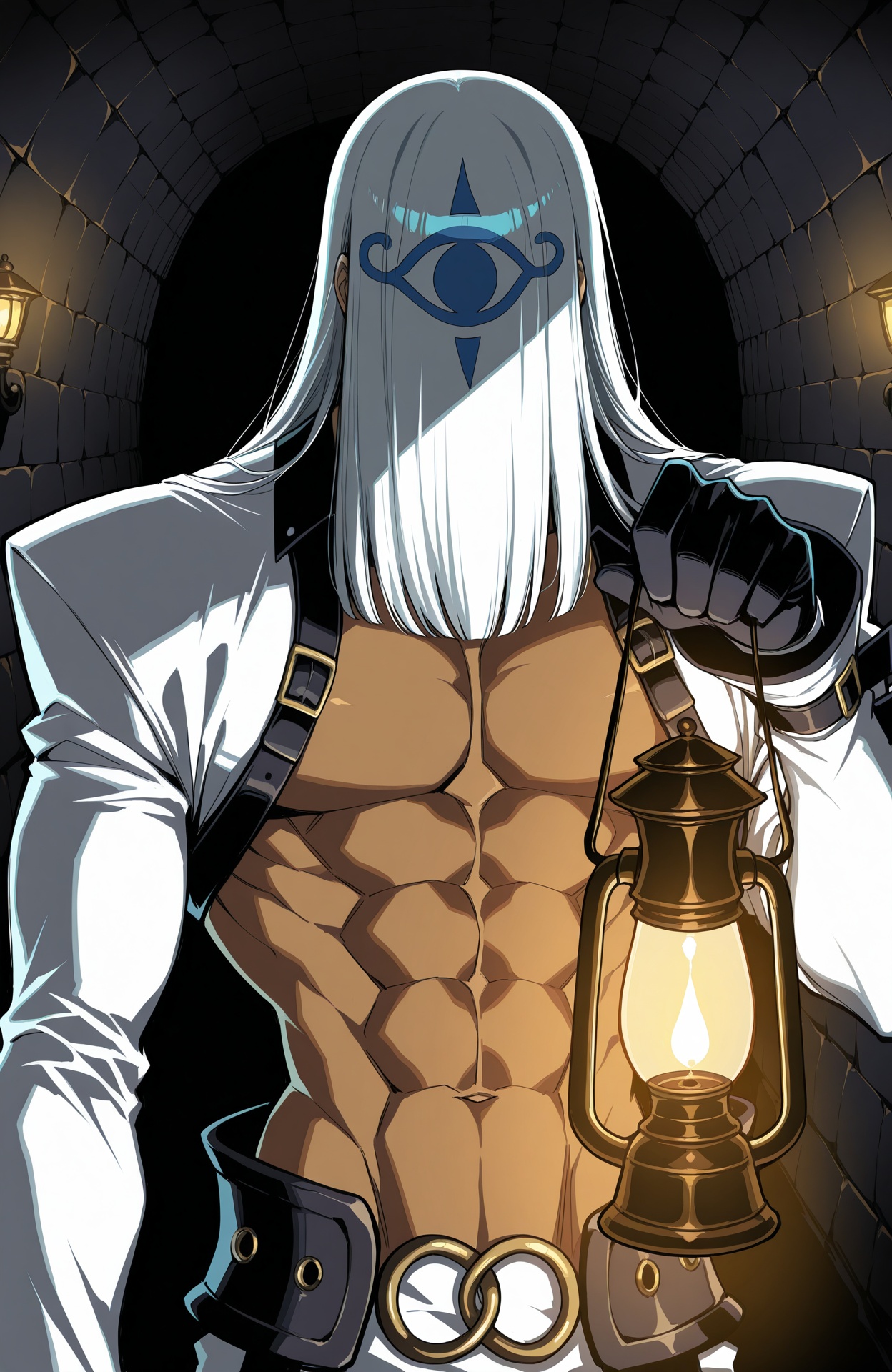 gg_ven0m,  hair over eyes,  upper body on Tensor.Art