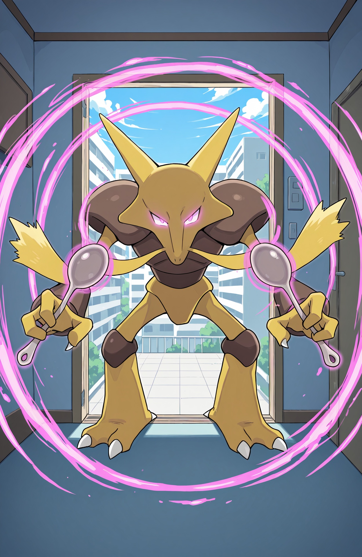 r50_alakazam,  solo,  psychic on Tensor.Art