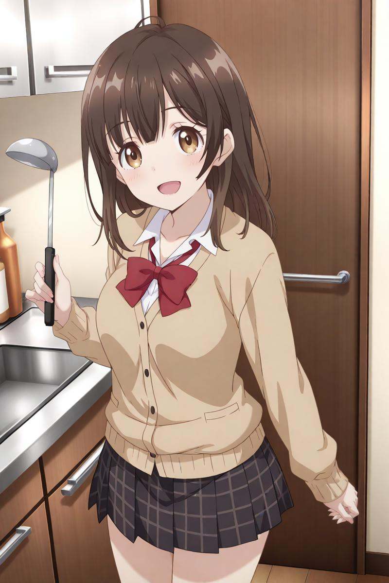 anime screenshot,  hige wo soru. soshite joshikousei wo hirou,  ogiwara sayu on Tensor.Art