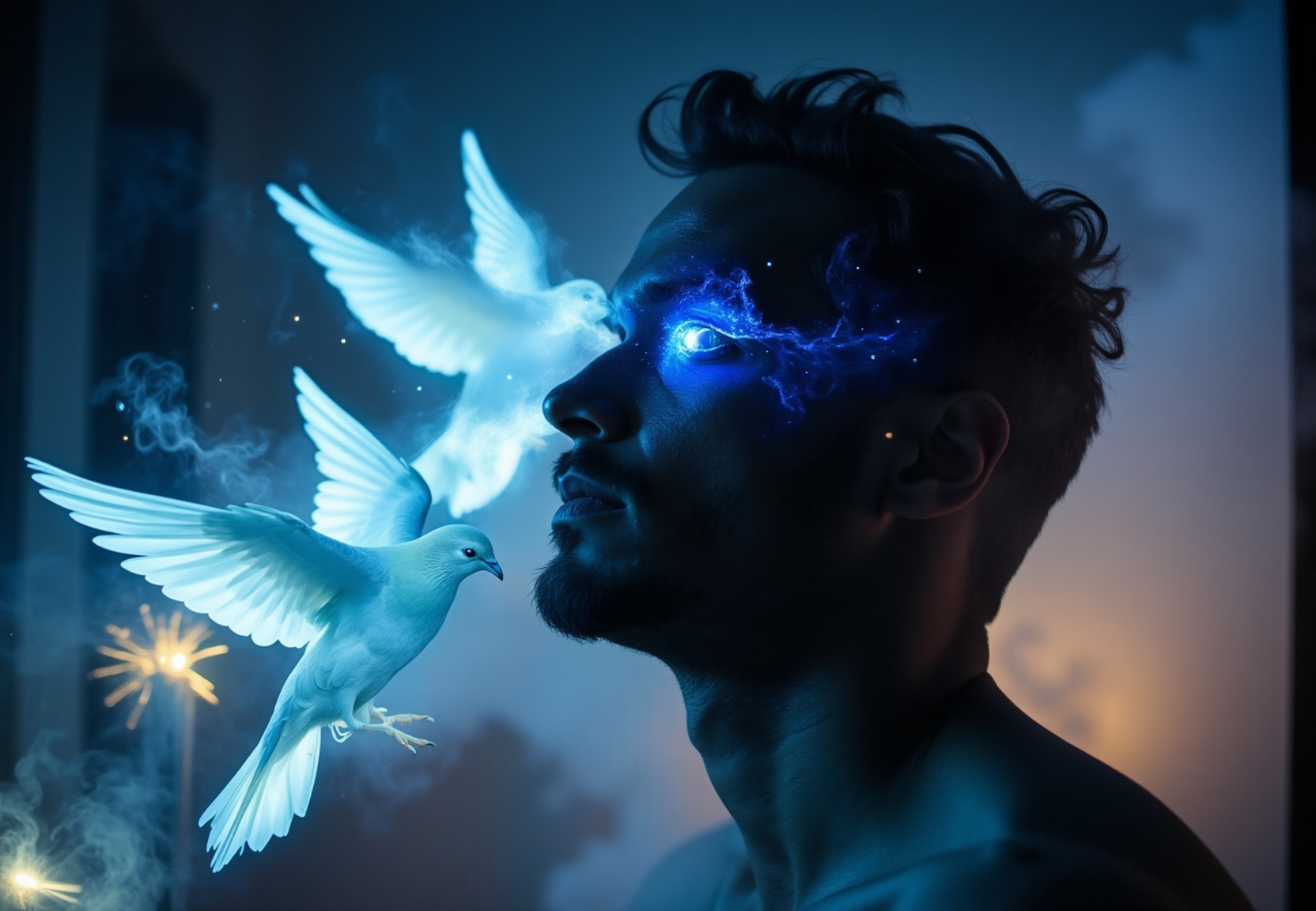 Bioluminescent,  evangsurreal,  surrealism on Tensor.Art
