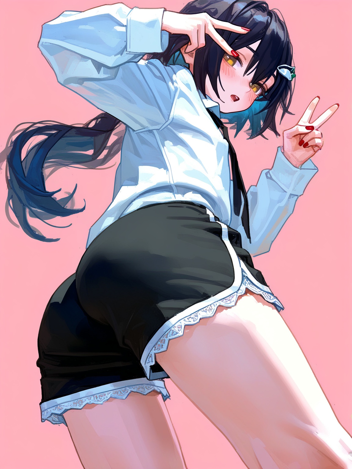 1girl,  yunli \(honkai: star rail\),  [watanabe tomari:7] on Tensor.Art