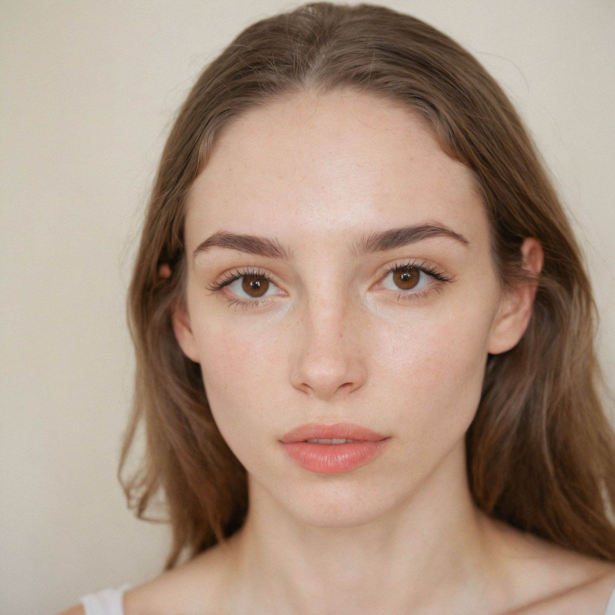 pale++,  skinny+,  (wide full lips with a distinct cupid's bow). (high arched eyebrows) over (small round brown eyes):1.1...