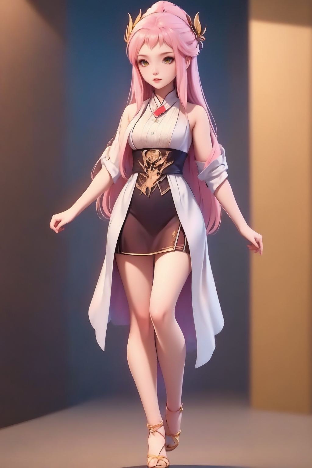 <lora:AgainChibiLora_A1:1>,1girl,full body,