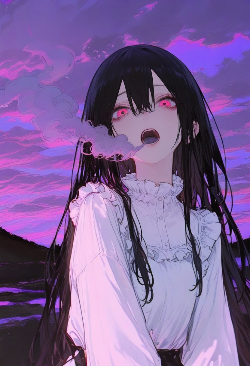 1girl,  solo,  long hair on Tensor.Art